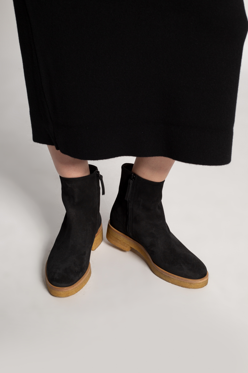 The row suede on sale boots